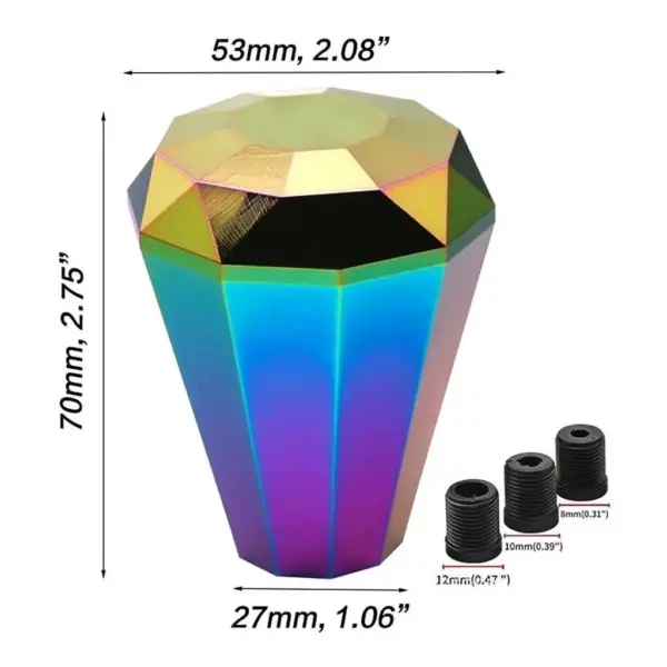 Універсальна ручка важеля КПП "Алмаз Неохром"