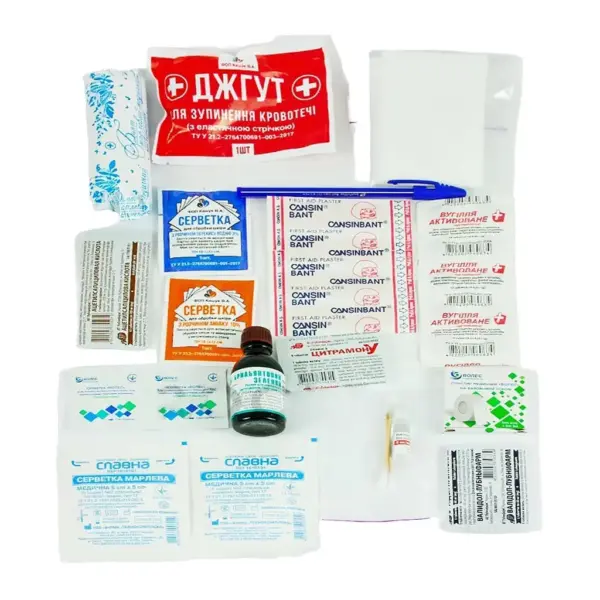 Автомобільна аптечка №1
