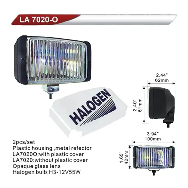 Противотуманні фари DLAA 7020O-RY