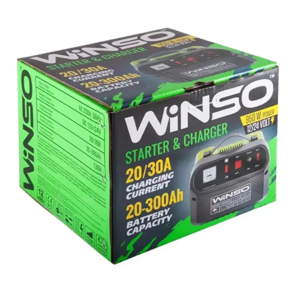 Зарядний пристрій Winso 950W 12/24V для авто і мото