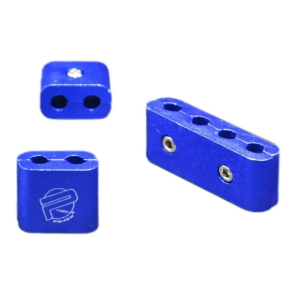 Зажимний сепаратор ВВ провода свічок запалювання - PASSWORD.JDM (PSW.JDM/DARK BLUE)