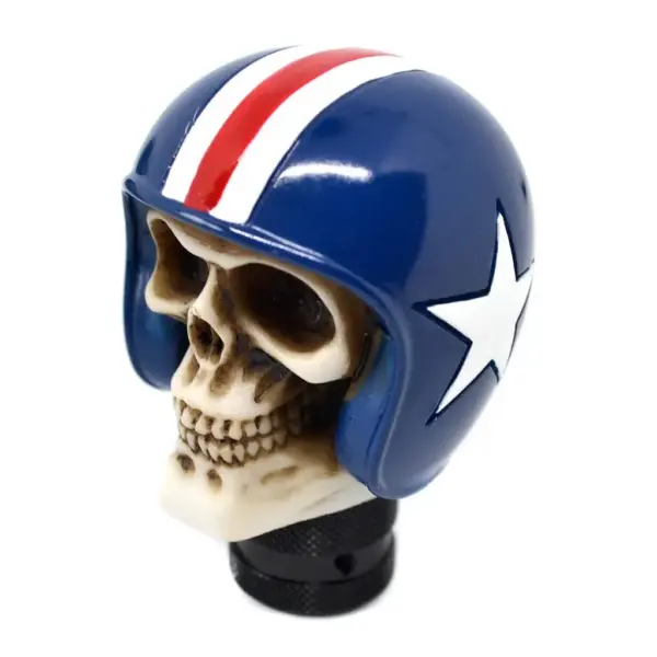 Рукоятка КПП "Череп в гоночному шоломі"