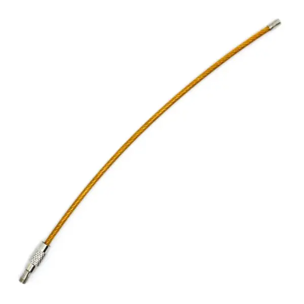 Гнучке кільце для ключів - ЖОВТЕ