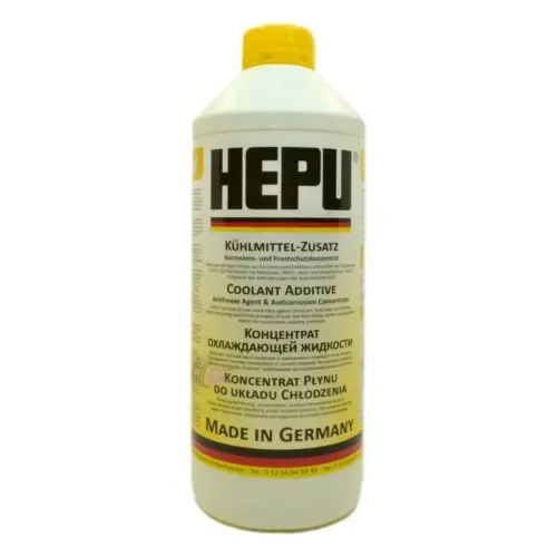 HEPU G11 ЖОВТИЙ АНТИФРИЗ