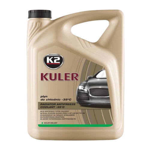 Антифриз K2 KULER -35°C Green (Зелений) 5 л