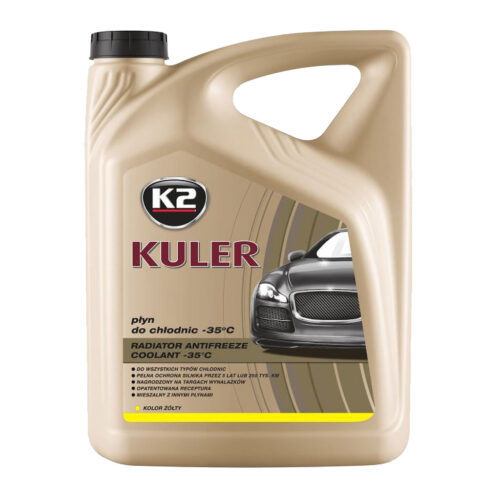 Антифриз K2 KULER -35°C Yellow (Жовтий) 5 л