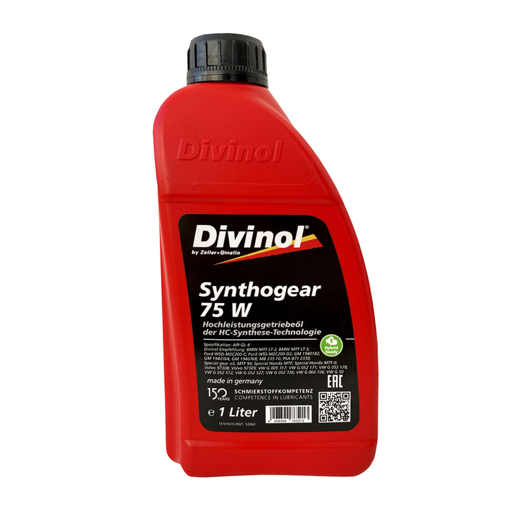 グリンベル　デュ―ミラン　オイル Трансмісійна олива Divinol Synthogear 75W (1 л)
