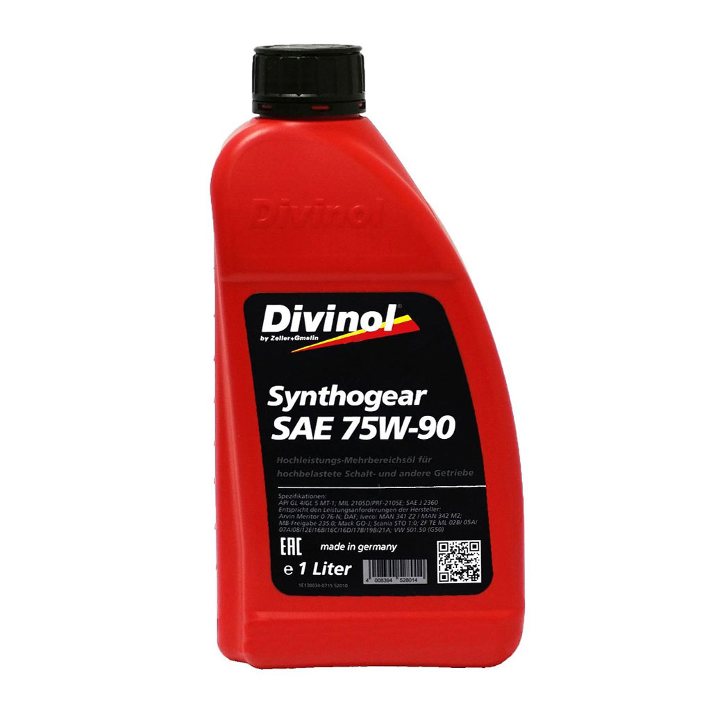 Трансмісійна олива Divinol Synthogear SAE 75W-90 (1 л)