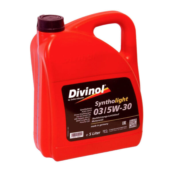Моторна олива Divinol Syntholight 03 5W-30 (5 л)