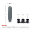 DriveContact_Shift_Knob_Long_JDM_Grey_p2 Ручка КПП DriveContact Shift Knob Long JDM Grey
