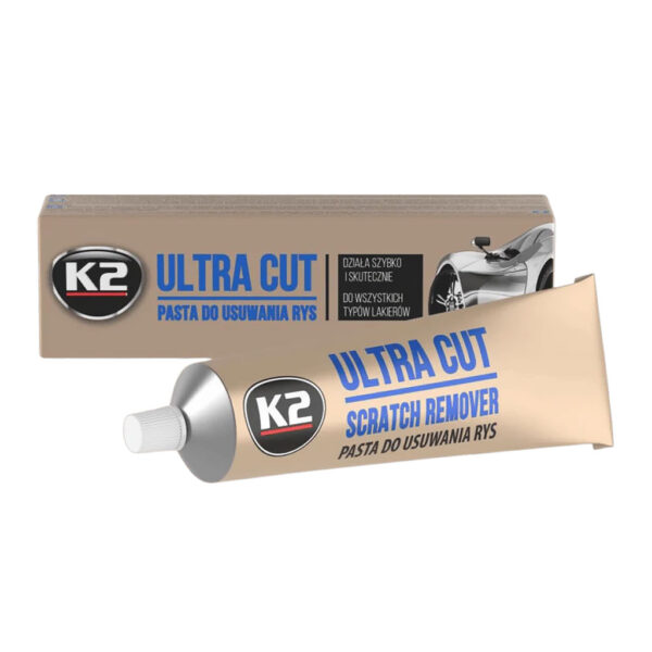 k2-ultra-cut-Scratch-remover K2 Ultra Cut (100 г) — Ефективне видалення подряпин та відновлення блиску