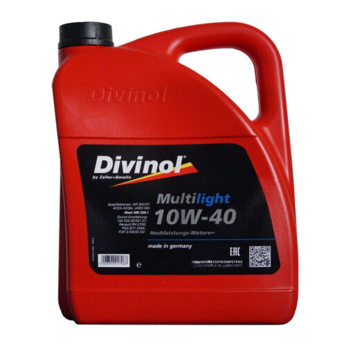 Divinol-Multilight-10W-40-4L Каністра моторної оливи Divinol Multilight 10W-40 4 л
