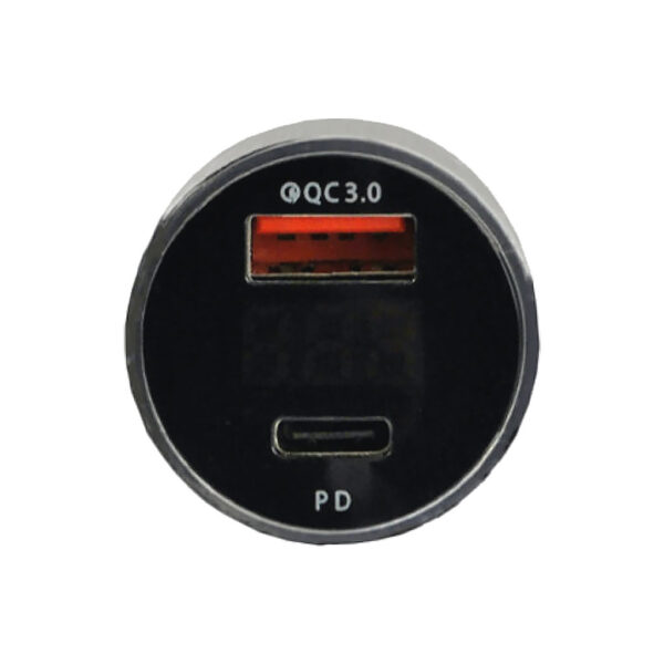 Порти USB QC 3.0 та USB Type-C PD зарядного пристрою Maxion MXAC-CC036