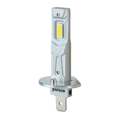 PULSO-M6-H1-LED-chips-7535-9-18v-2x28w-6000Lm-6500K_6 Лампа H1 Pulso M6, вигляд збоку