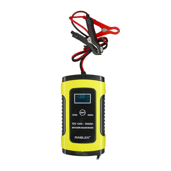 Упаковка зарядного пристрою Rablex RB620 12V 4-100Ah