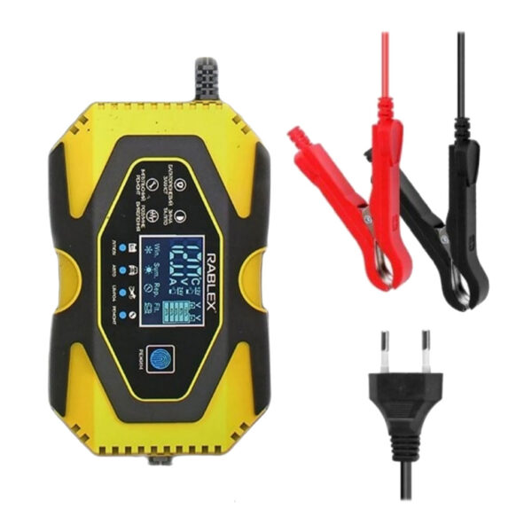 Автоматичний зарядний пристрій Rablex RB650 12V/24V, вигляд спереду