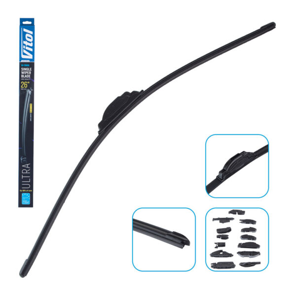 VITOL-ULTRA-26-650mm-13 Безкаркасний двірник Vitol Ultra 650 мм