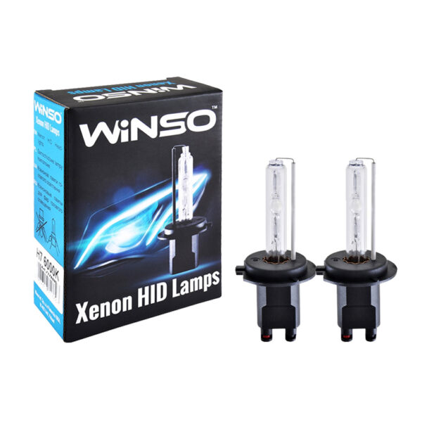 Ксенонові лампи H7 Winso у коробці