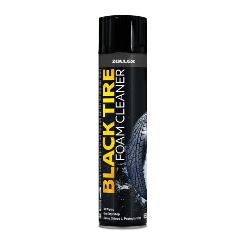 Пінний очищувач шин Zollex Black Tire Foam Cleaner 650 мл, аерозольний балон